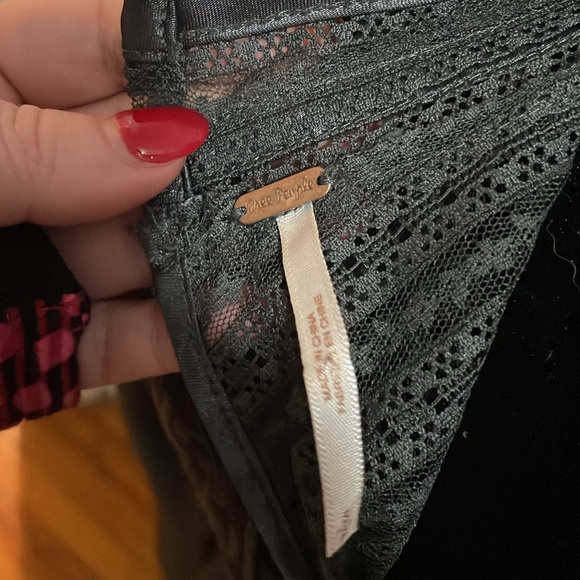 Free people lace peplum top - Picture 6 of 7